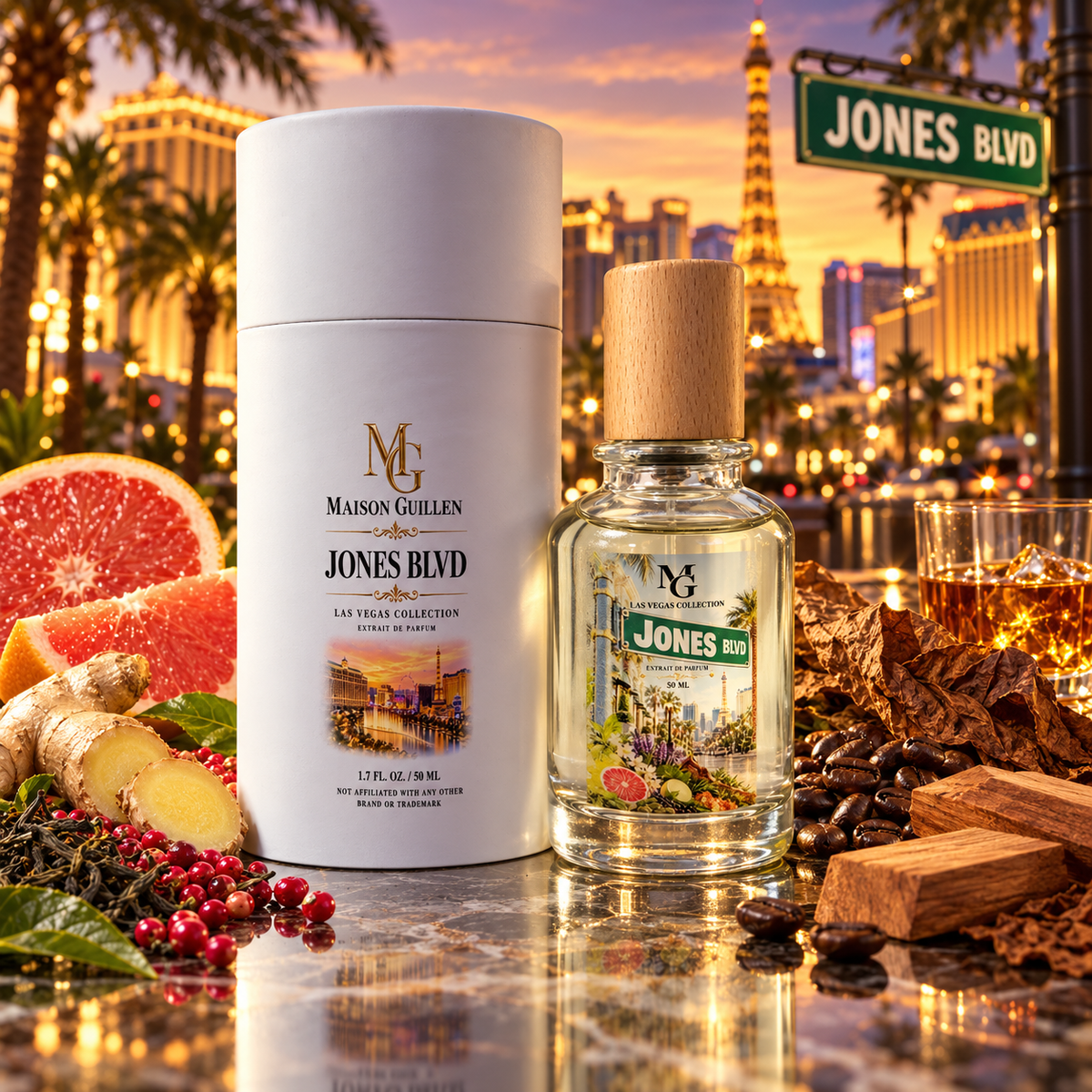 JONES BLVD Extrait de Parfum | MAISON GUILLEN