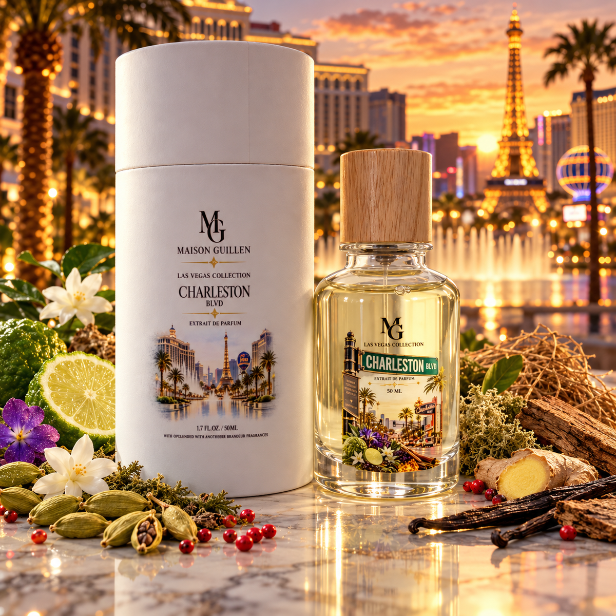 CHARLESTON BLVD Extrait de Parfum | MAISON GUILLEN
